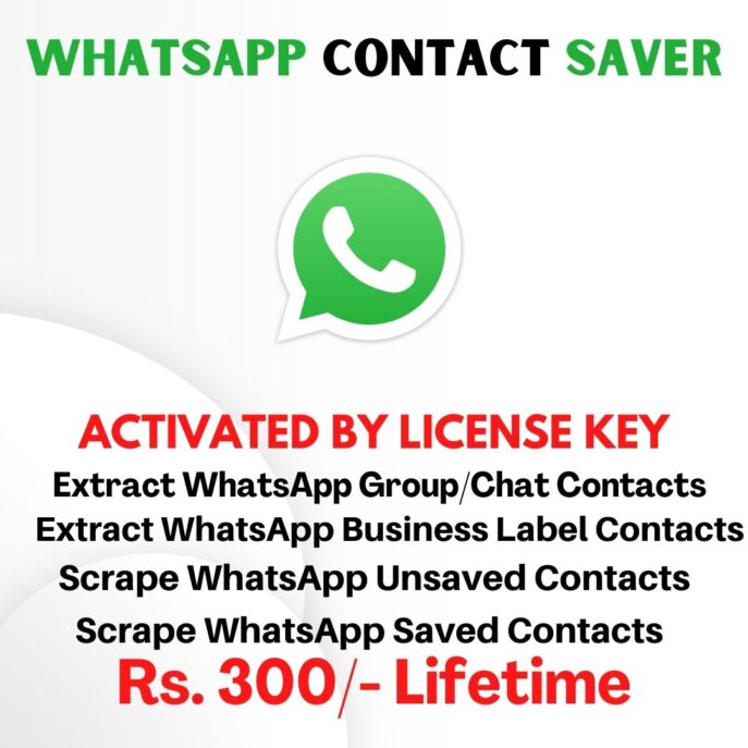 WhatsApp Contact Saver